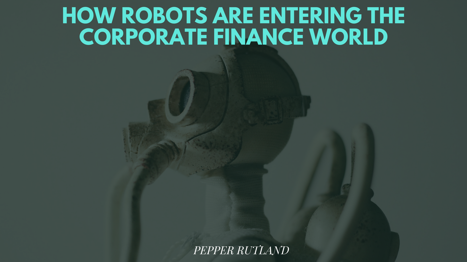 How Robots are Entering the Corporate Finance World