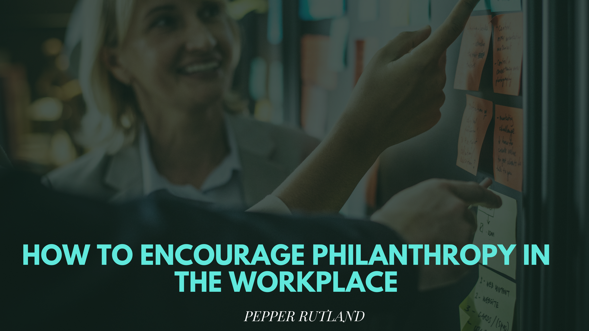 How to Encourage Philanthropy in the Workplace