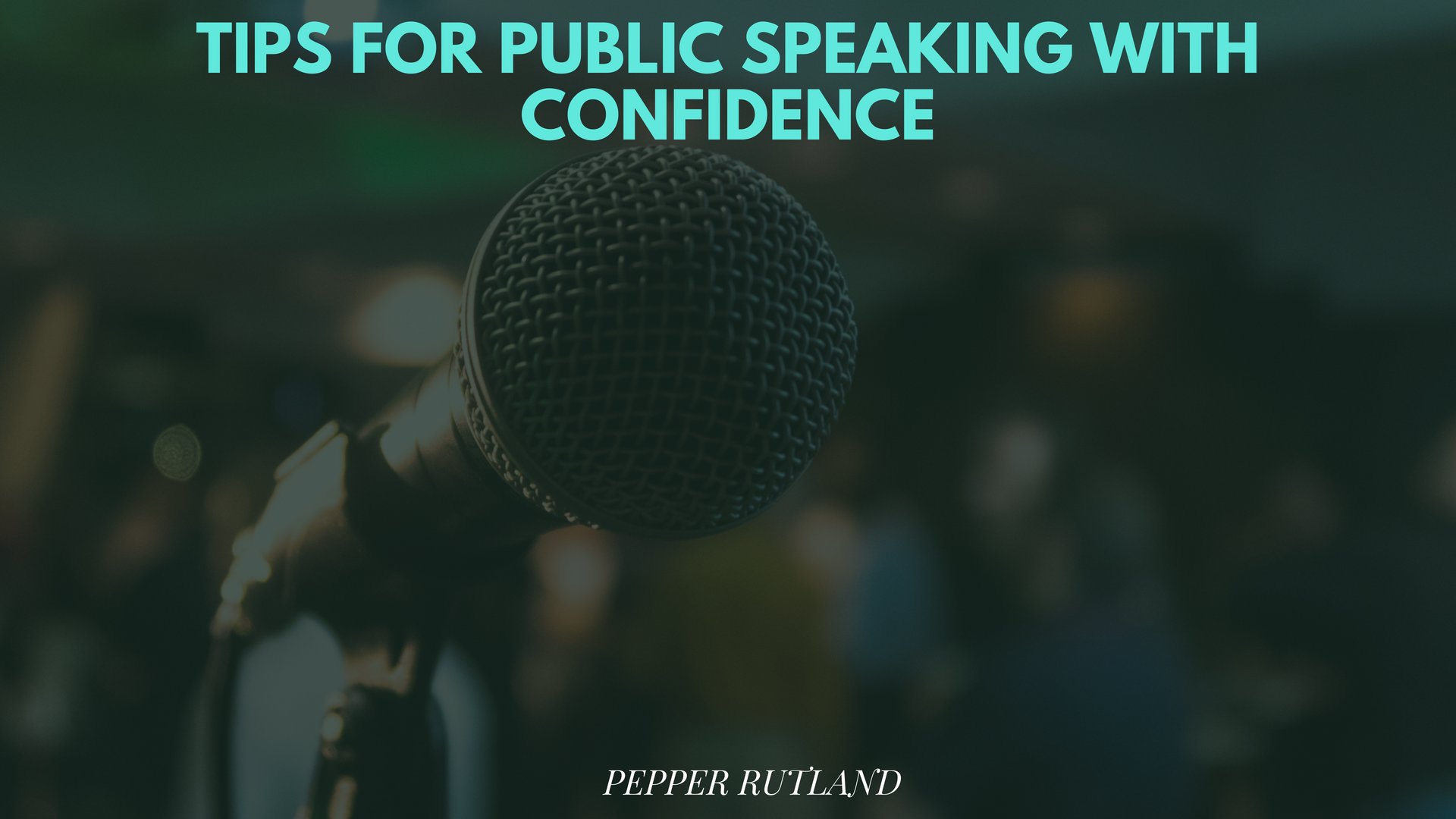 Tips for Public Speaking with Confidence