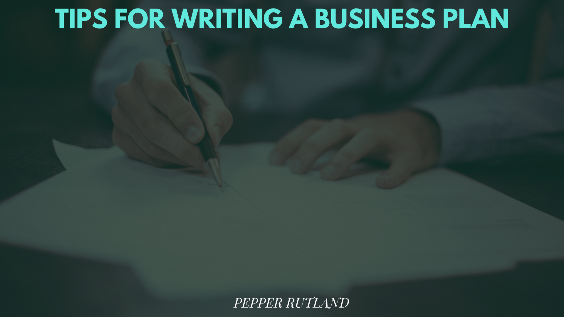 Tips for Writing a Business Plan